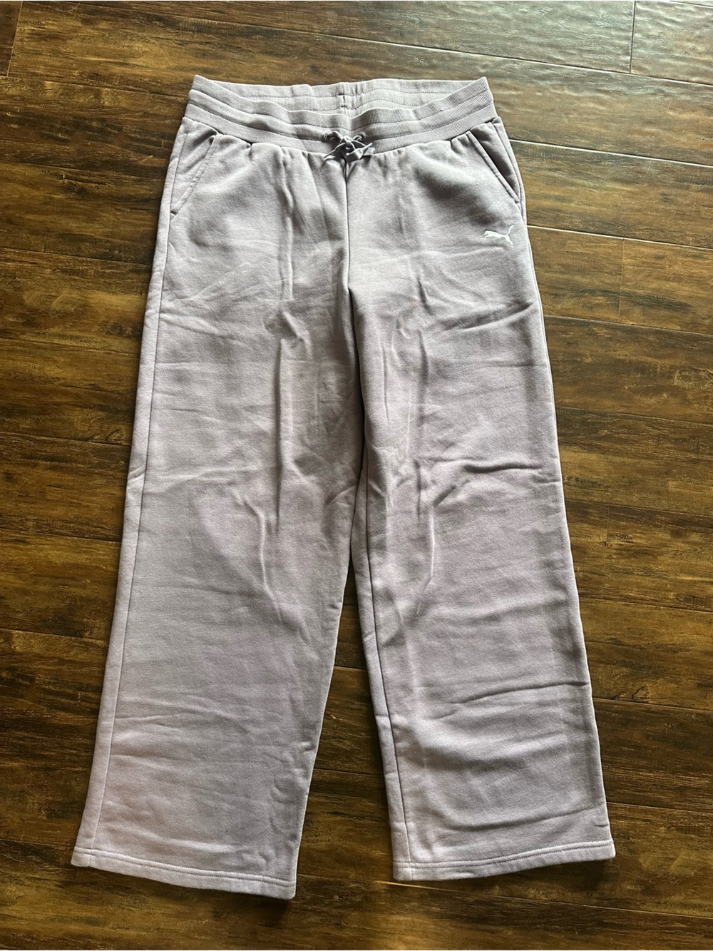 Puma Lavender Grey Sweatpants